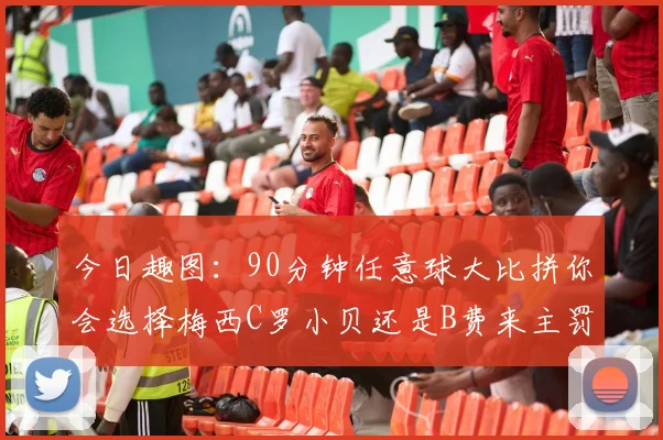 今日趣图：90分钟任意球大比拼你会选择梅西C罗小贝还是B费来主罚